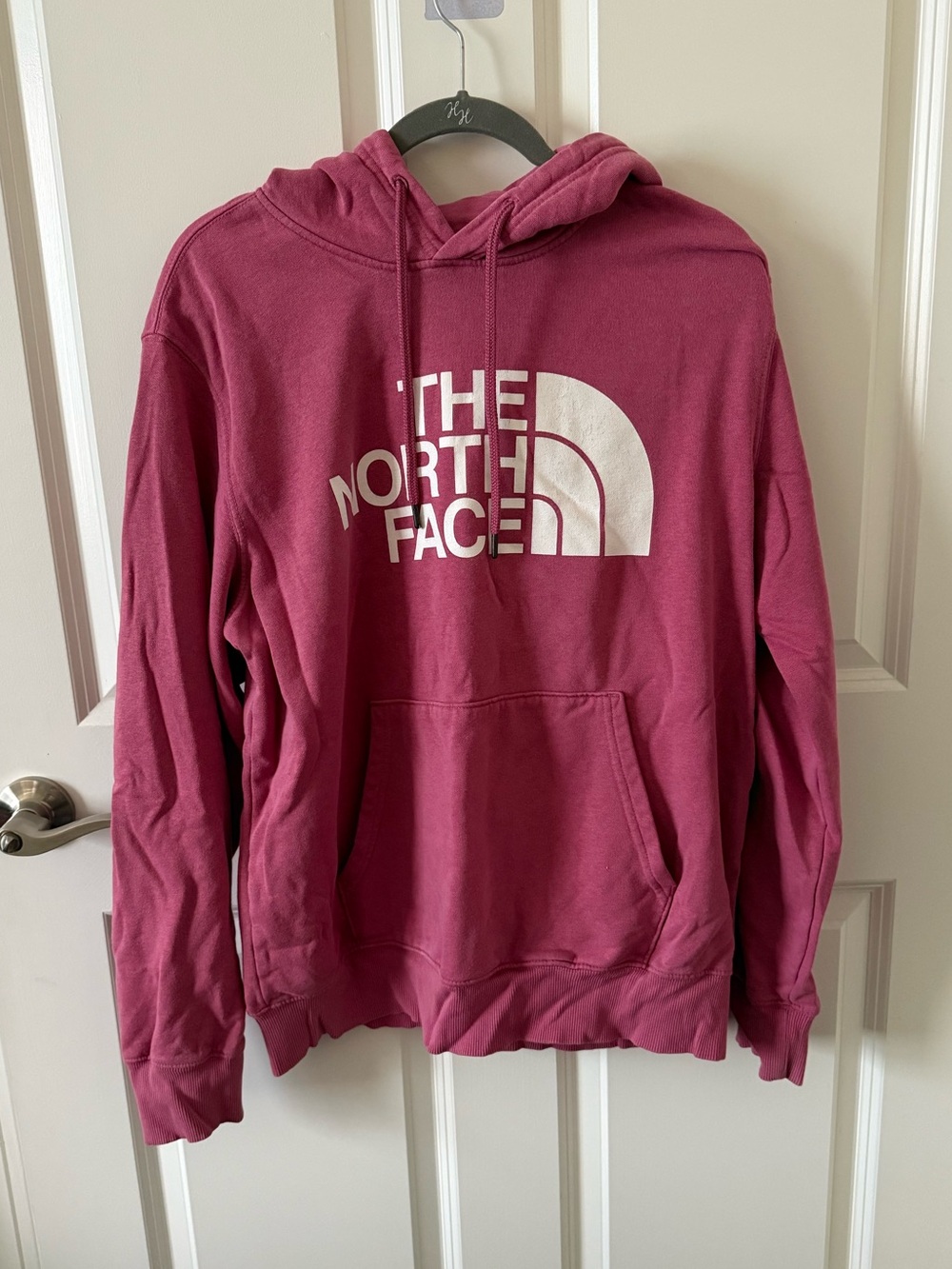 The North Face Men’s Mauve Hoodie with White Logo